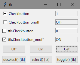 Checkbuttonのサンプル画像