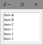 Listboxのサンプル画像