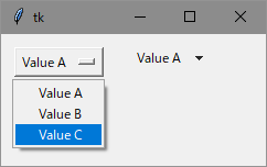 OptionMenuのサンプル画像