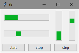 Progressbarのサンプル画像