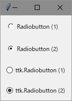 Radiobuttonのサンプル画像