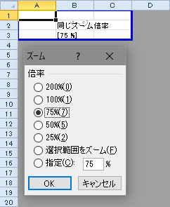 ビュー ビューの切替・ズーム倍率のサンプル画像６